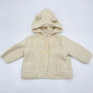 GAP Baby Knit Hooded Cardigan